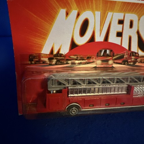 Camion dei pompieri scala Majorette Kenworth FDNY 55 nuovo - serie 300 - 1990 - Foto 4 di 8