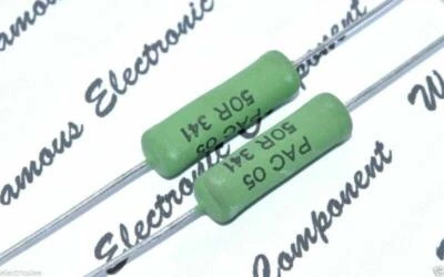 1pcs - Vishay PAC05 0.75R~10K 5W 1% Cemented Leaded Wirewound Precision Resistor - Image 1 of 3