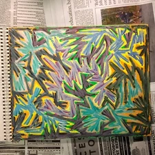 Drawing 11X14" Oil Pastel on Paper