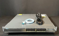 Cisco WS-C3750X-24T-S 24 Port Gigabit Switch -  Same Day Shipping