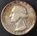 1951 WASHINGTON QUARTER / FRESH FROM AN ORIGINAL COLLECTION-LOT-AA 7962