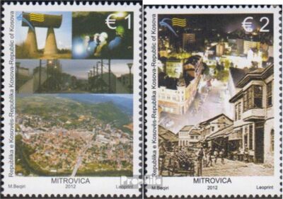 Kosovo 211-212 (completa edizione) usato 2012 Mitrovica