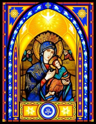 Catholic Our Lady of Perpetual Help ready for Framing 8 x 10 Premium ...