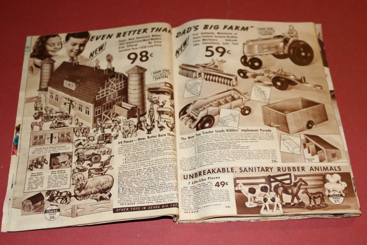 【ヴィンテージ】シアーズ・ローバック カタログ 1937-38年秋冬号 ヴィンテージ】シアーズ・ローバック カタログ 1937-38年秋冬号