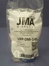 JMA Wireless DIN Male Connector for 1/4” Superflex Cable UXP-DM-14S
