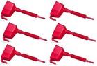 (6) Hopkins Mfg 10710WR 5 In 1 Quart Cap. Multi Task Home & Auto Flexible Funnel