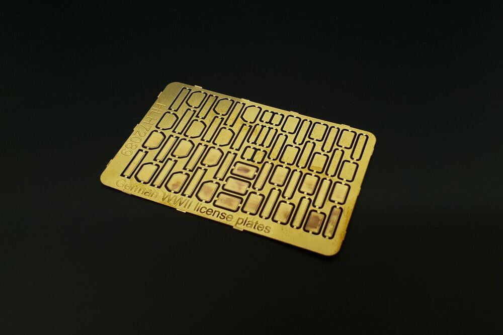 Hauler Models HLH72089 - 1:72 German WWII Licence Plates - Accessories