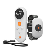 White 550 YD Remote Dog Training Shock Collar for Small Medium Large Dogs