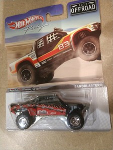 HOT WHEELS RACING 2012 OFF ROAD SANDBLASTER Real Riders # ...