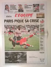 L'EQUIPE N°19 523 du 16/12/2007 - Manaudou et Bernard : 1er / Cpes Europe Rugby