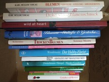 Bücherpaket Floristik Blumenbinden florales Gestalten Dekorieren mit Blumen..