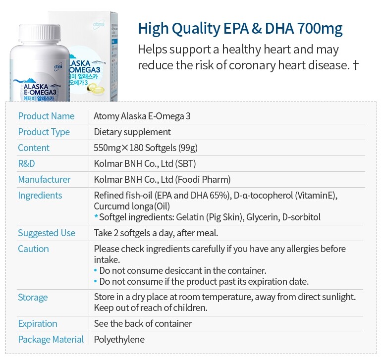 Atomy Alaska E-Omega 3 Side Effects: What to Know