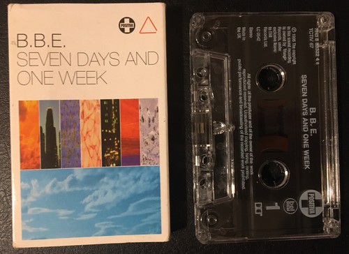B.B.E. - Seven Days and One Week - Cassette Single 1996 Positiva TCTIV 67 EX/EX - Picture 3 of 3