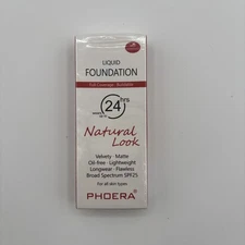 PHOERA Foundation Makeup Full Coverage Fast Base Brighten long-lasting 108 Tan