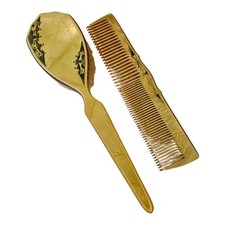 Vintage Brush Comb Dresser Vanity Set 2 Pc
