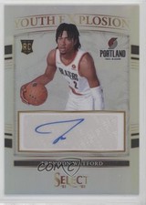 2021-22 Select Youth Explosion Signatures Silver Prizm Trendon Watford Auto 0t6a