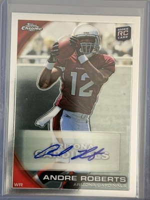 2010 Topps Chrome - Andre Roberts #C47 Rookie Autographs (AU, RC)
