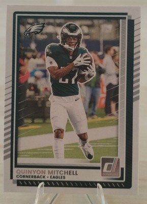 Quinyon Mitchell 2025 Panini Donruss Football Philadelphia Eagles #65