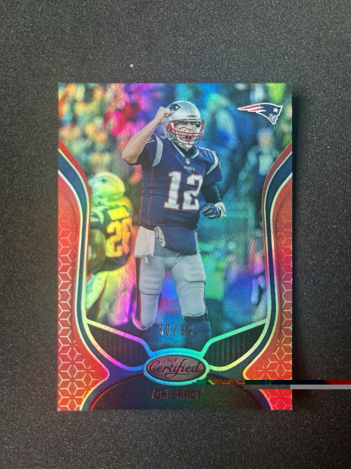 Tom Brady 2019 Panini Certified Mirror Red /99
