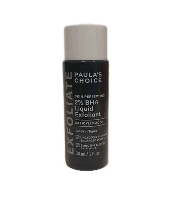 Paula s Choice 2% BHA Liquid Exfoliant Salicylic Acid, 30 Ml- 1 Oz Brand New!