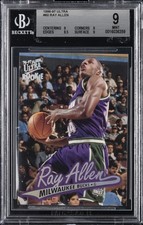 1996-97 ULTRA #60 RAY ALLEN BGS 9