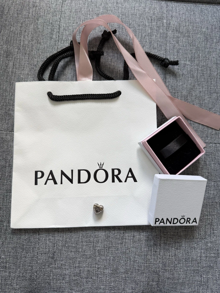 Original PANDORA Just Married Charm mit Box und Tasche. NEU