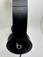 Beats by Dr. Dre Solo HD Headband Over -the Ear Headphones w/ Case Black