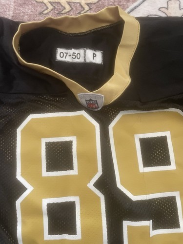 New Orleans Saints #89 Reebok Practice Game Used Jersey 2007 NFL Team Issued 50 - Bild 4 von 7