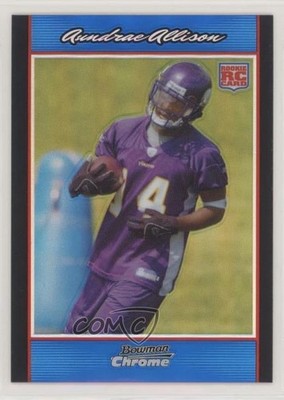 2007 Bowman Chrome Blue Refractor 119/150 Aundrae Allison #BC83 Rookie RC fm0