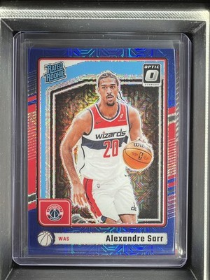 2024-25 Donruss Optic #276 Alexandre Sarr Choice Blue #/24