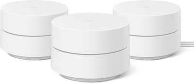 Google Wi-Fi Mesh Netzwerk System Router Point GA02434-GB 3er Pack NEU