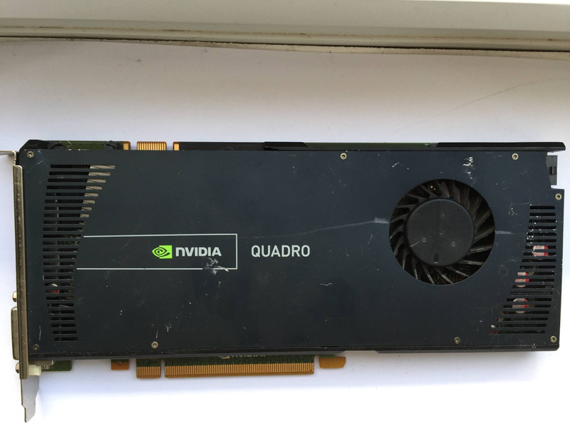 NVIDIA Quadro 4000 2GB GDDR5 PCIe Workstation Graphics Card 2 X DP/ DVI