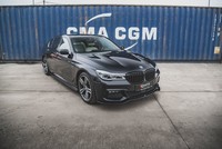Maxton Design Frontlippe V.1 Passend FüR Bmw 7 M-Paket G11 /G12 Schwarz Hochglan