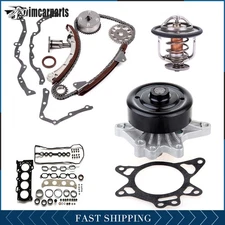 Timing Chain Kit For 03-08 Toyota Matrix Thermostat Water Pump Head Gasket
