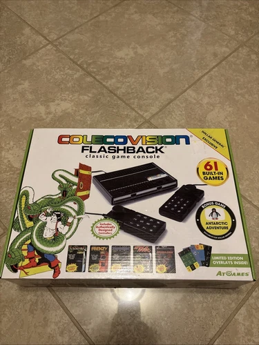 AtGames ColecoVision Flashback classic gaming console, 61 games