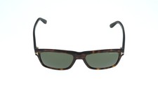 Tom Ford August TF678 52N Dark Havana Green Sunglasses 58-18-135