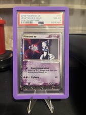 Nintendo Pokemon Mewtwo Ex Ex Ruby Sapphire Holo 101109 2003 Psa 8 Nintendo Pokemon Mewtwo Ex Ex Ruby Sapphire Holo 101109 2003 Psa 8