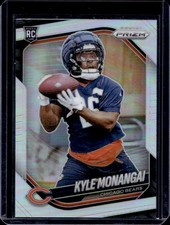 2025 Panini Prizm Kyle Monangai RC Silver Rookie #348 Bears