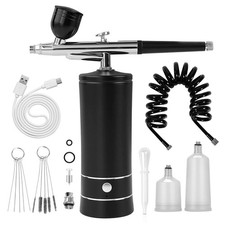 Airbrush Kit Air Brush With 4.7 1.7 inches, Black - Extension Tube