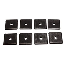 Energy Suspension 9.9533G; Universal Body Mounts Black 2 x 2 x .250 in., 8pcs
