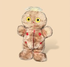 Vintage Eden Plush Toy Chime Rattle Gingerbread Man 13