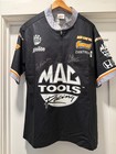 Chip Foose Doug Kalitta Mac Tools NHRA Signed Race Used Crew Shirt Med