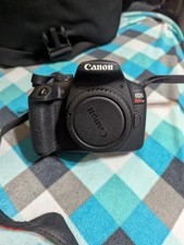 Canon DS126741 EOS Rebel T7 DSLR Camera Zoom EFS18-55mm EF75-300mm EF 50mm Bag