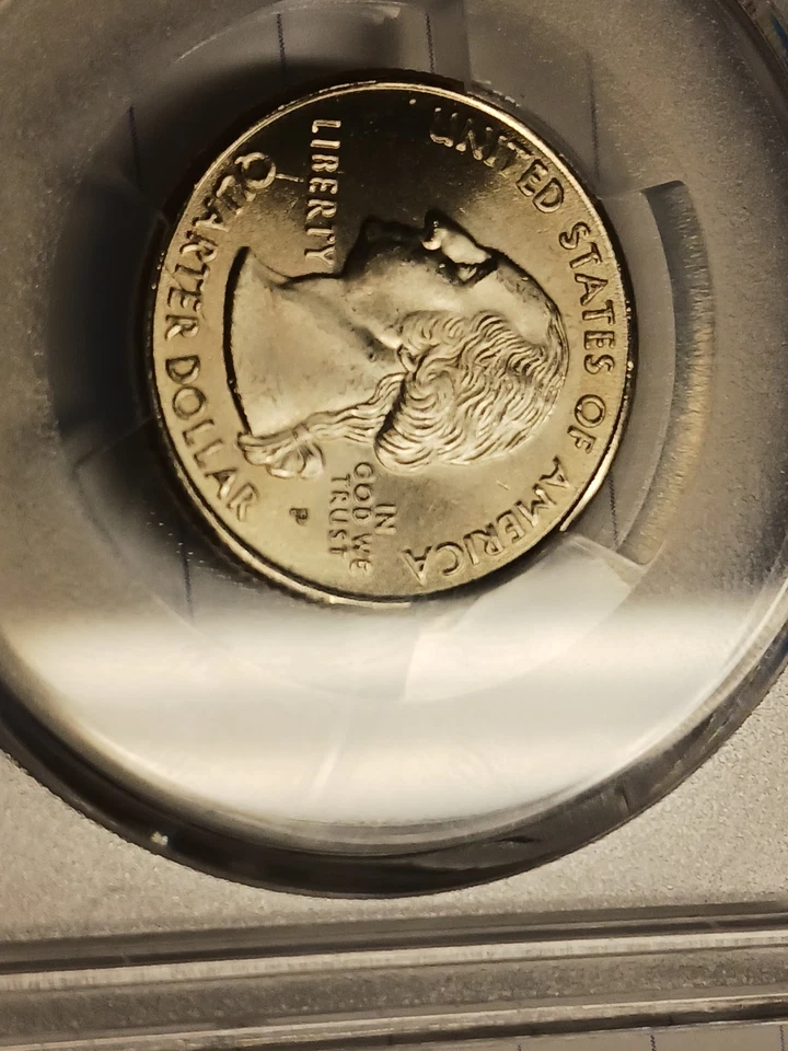 1999 Connecticut State Quarter mint p uncirculated pcgs grade 66 - Image 3 of 4