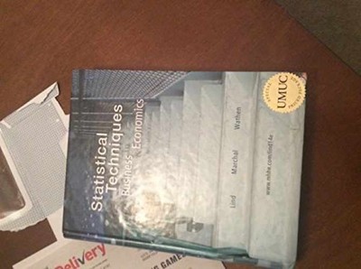 Statistical Techniques in Business & - Hardcover, by Douglas Lind - Very Good v