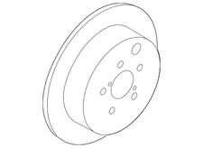 Genuine Subaru Rotor 26700AL03A