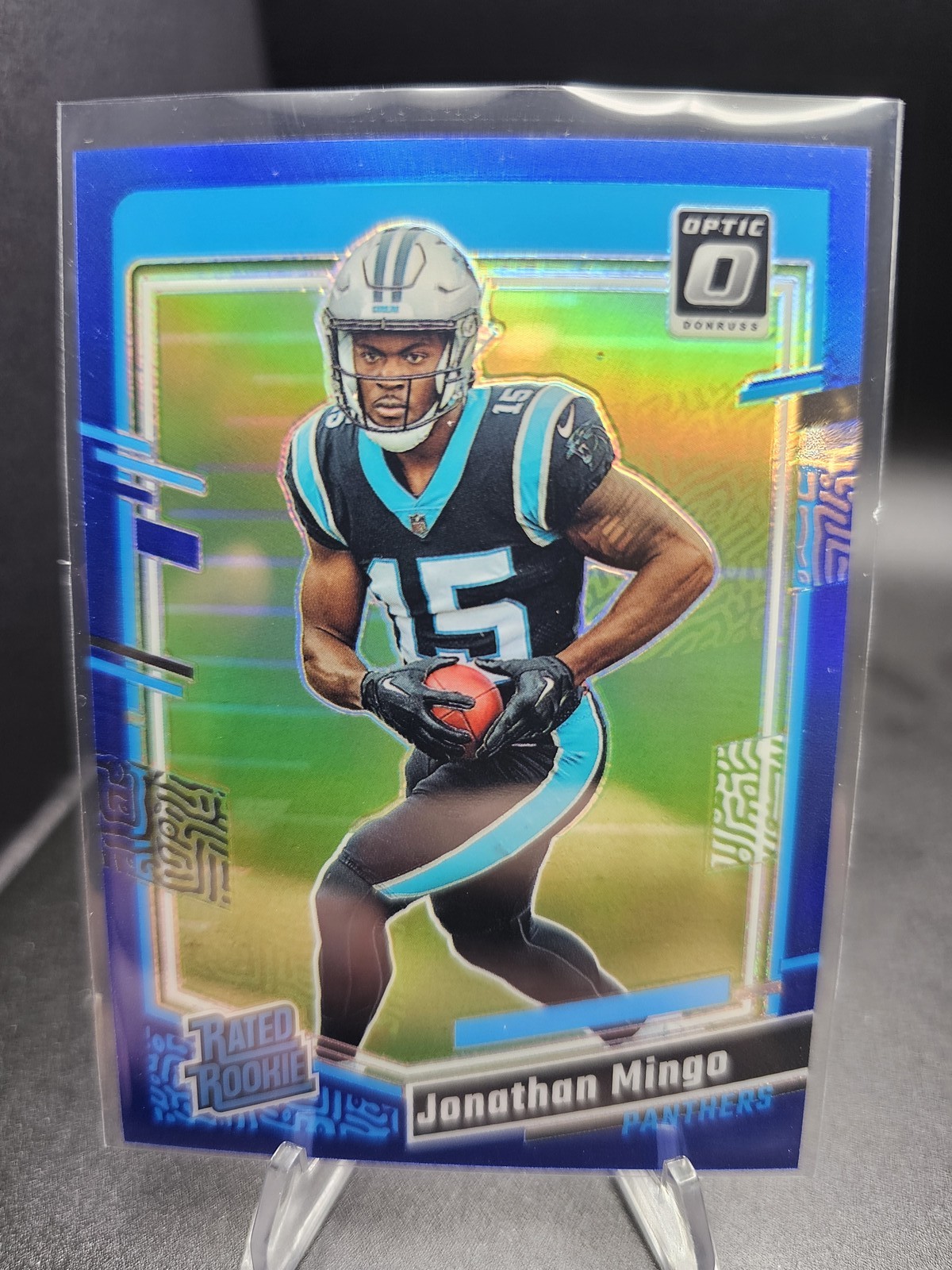 2023 Donruss Optic Jonathan Mingo RC Blue #/199 #215