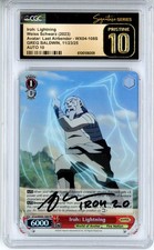 CGC Pristine 10 Auto 10 Greg Baldwin MTG Iroh: Lightning ATLA/WX04-108S Promo