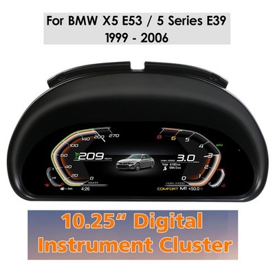 10,25''LCD Instrument für 1999-2006 BMW E38 E39 E53 X5 5 Series Digital Cluster