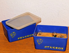 LOT 2 boite ampoule PEUGEOT vintage VENDUES DANS L'ETAT POUR COLLECTIONNEUR box